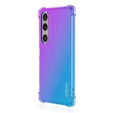 ENKAY - ENKAY Sony Xperia 1 VII Mobilskal Reinforced TPU - Lila/Blå