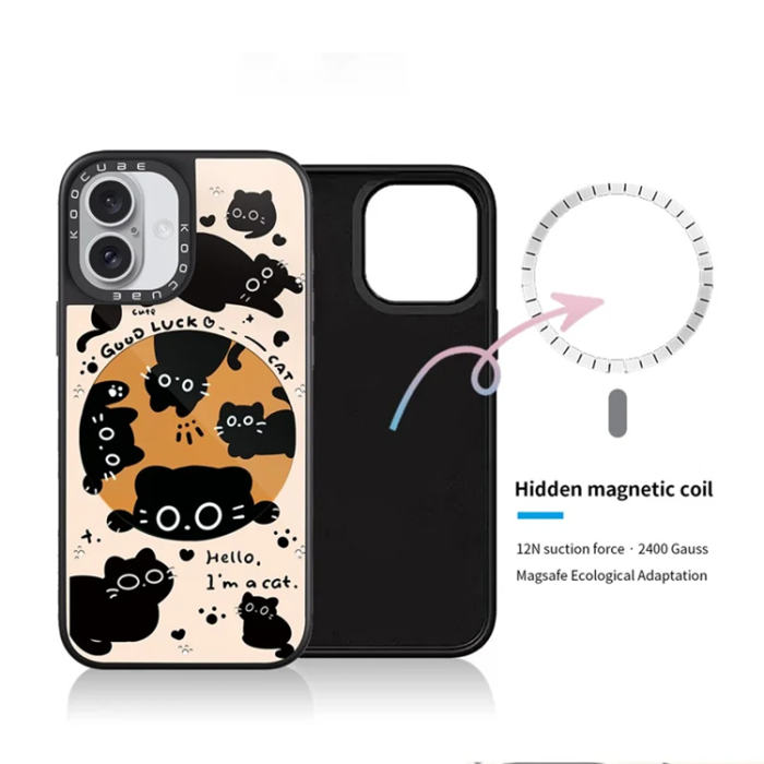 A-One Brand - iPhone 17 Mobilskal MagSafe Aluminium Silikon