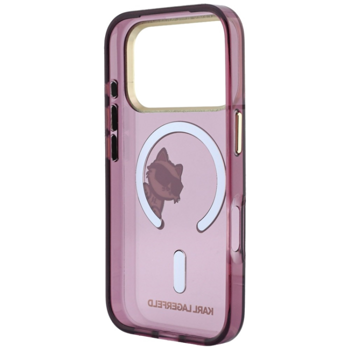 KARL LAGERFELD - Karl Lagerfeld Mobilskal För iPhone 18 Pro Max/17 Pro Max Magsafe Peekaboo Logo