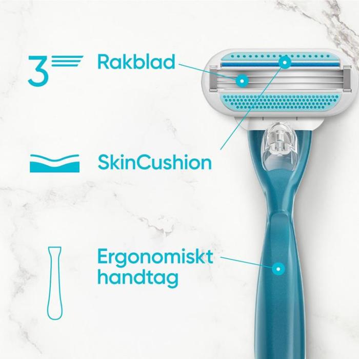 Gillette - Gillette Rakblad Smooth 8st
