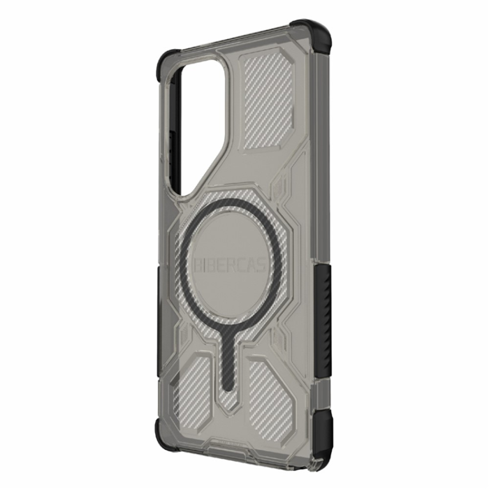 A-One Brand - BIBERCAS Galaxy S25 Ultra Mobilskal MagSafe J-16 Transparent