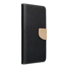 OEM - Fancy Plånboksfodral till Xiaomi Redmi 10 4G (2021/2022) Svart / Guld