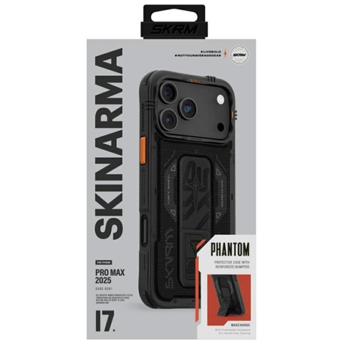 Skinarma - Skinarma iPhone 17 Pro Max Mobilskal MagSafe Phantom - Svart