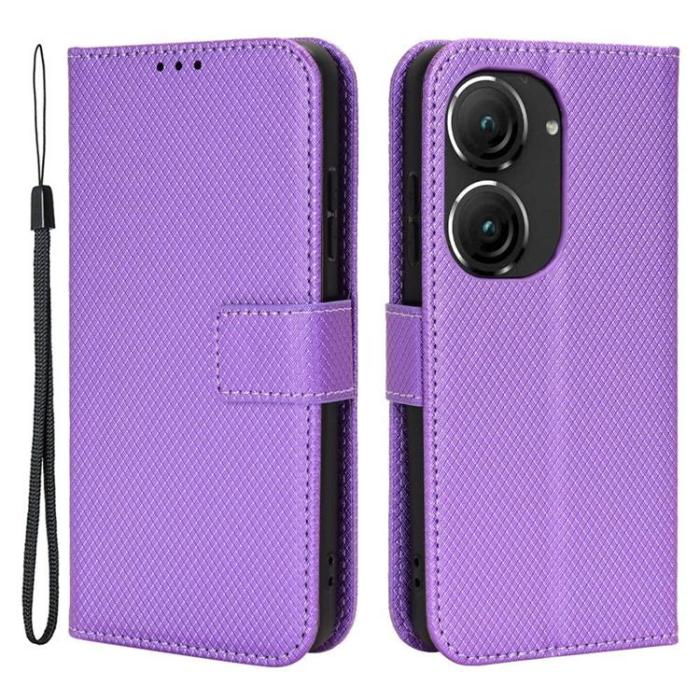 A-One Brand - Asus Zenfone 9 Plånboksfodral Flip - Lila