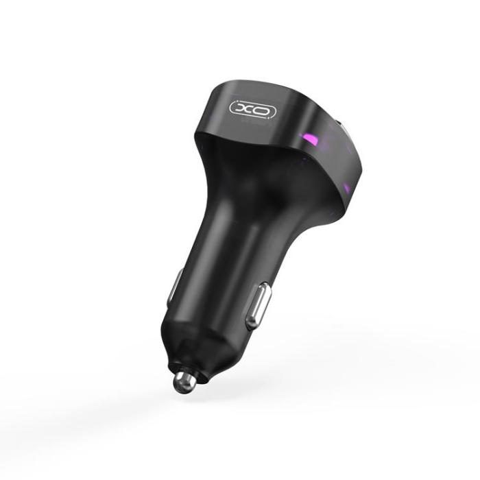 XO - XO FM-Sändare Bluetooth MP3 Med Billadare 3.1A BCC12 - Svart