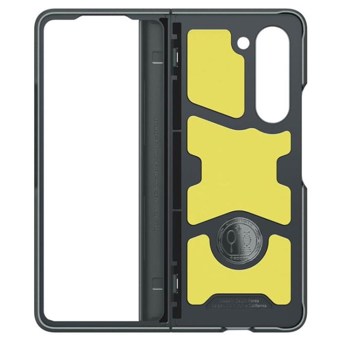 Spigen - Spigen Galaxy Z Fold 5 Mobilskal Slim Armor Pro - Grön