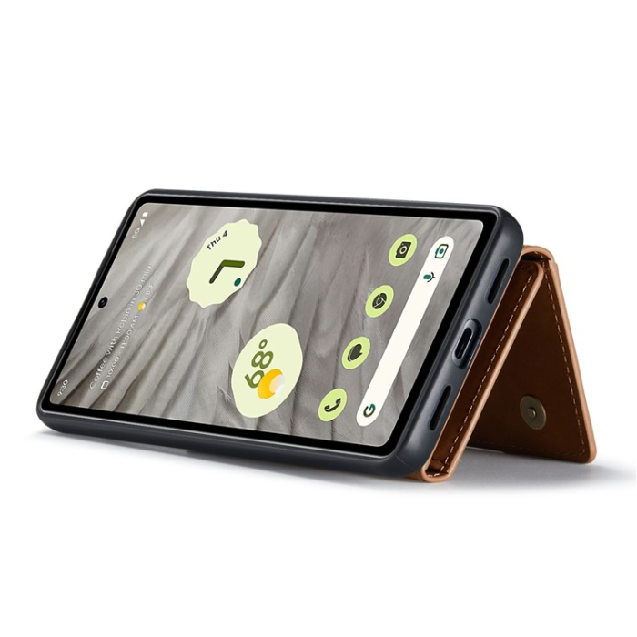 DG.MING - DG.MING Google Pixel 7A Plånboksfodral M2 2-in-1 - Brun