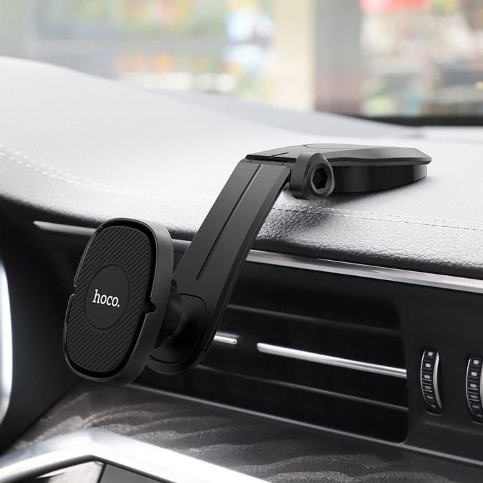 Hoco - HOCO magnetisk mobilhållare till center console CA61 Kaile Svart