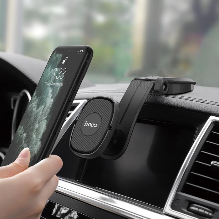 Hoco - HOCO magnetisk mobilhållare till center console CA61 Kaile Svart