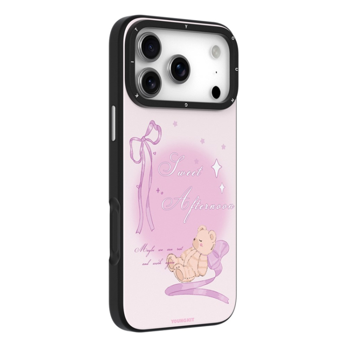 YOUNGKIT - YOUNGKIT iPhone 17 Pro Max Mobilskal MagSafe Cute Moments - Violett