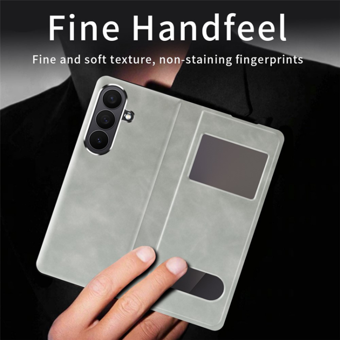 A-One Brand - Galaxy Z Fold7 Fodral View Window - Vit