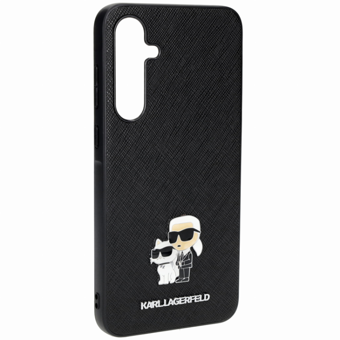 KARL LAGERFELD - Karl Lagerfeld Galaxy A35 Mobilskal Saffiano Karl&Choupette Pin
