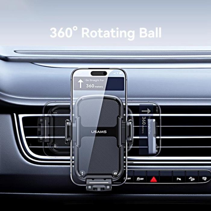 USAMS - USAMS Bilhållare Luftventil ZJ085 - Svart
