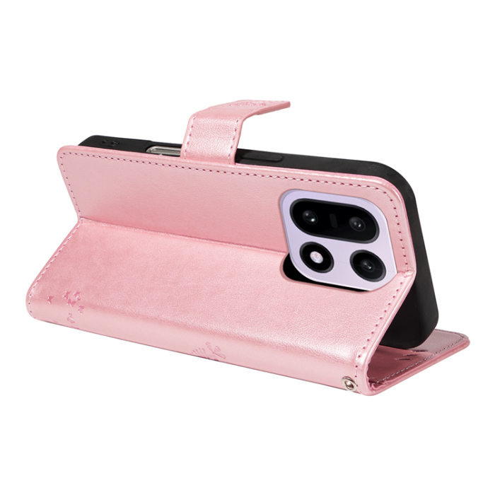 A-One Brand - OnePlus 15 5G Plånboksfodral Cat Tree Pattern Konstläder