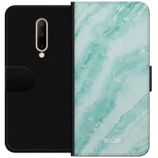 Gustaf - Pl&aring;nboksfodral till OnePlus 7 Pro med Mint Marble