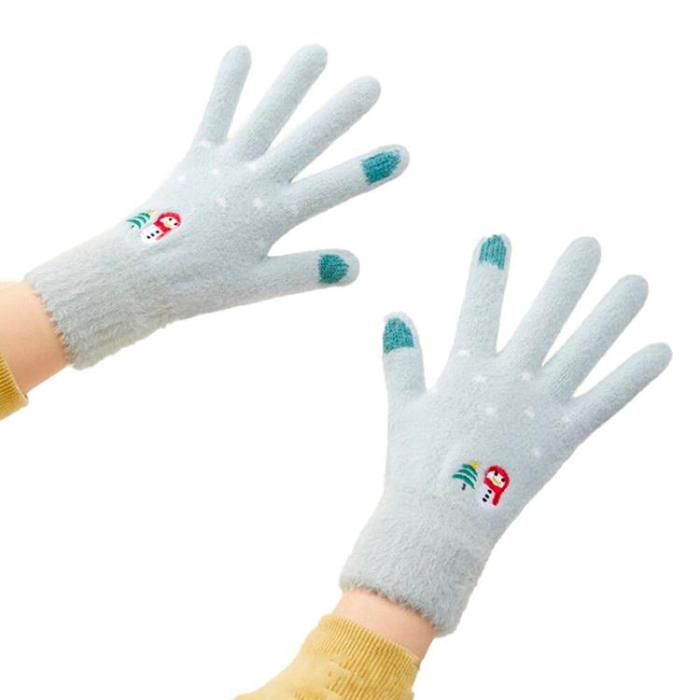 OEM - Snowman Vinter Touchvantar/Handskar - Grön