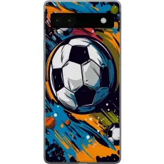 Gustaf - Mobilskal till Google Pixel 6a med Fotbollar