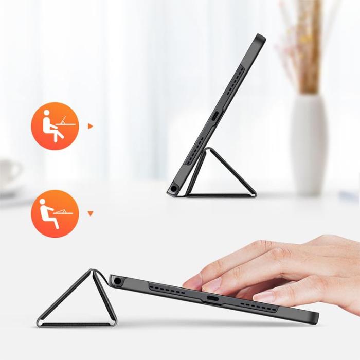 UTGATT5 - Dux Ducis Realme Pad 10.4 Fodral Domo Foldable - Svart