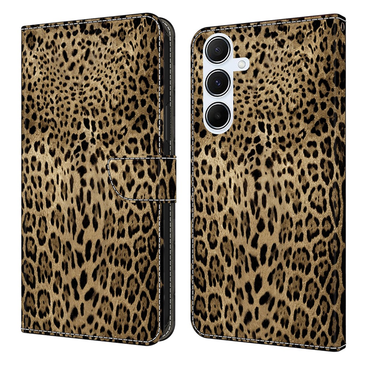 Galaxy A17/A26 Plånboksfodral PU-läder Pattern Printing - Brun | 2353 | AlltMobil