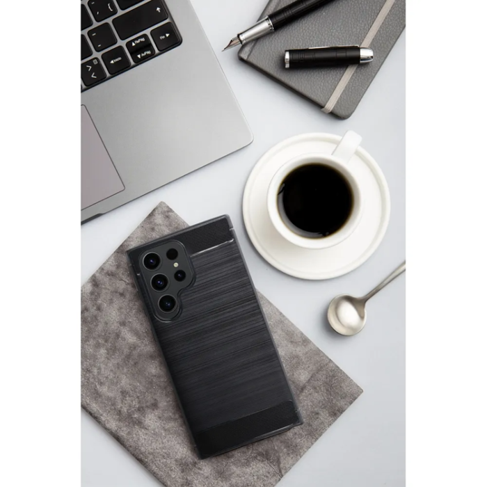 OEM - Galaxy S25 Mobilskal Carbon - Svart