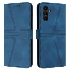 OEM - Pl&aring;nboksfodral f&ouml;r Samsung Galaxy S26 Konstl&auml;der - Bl&aring;