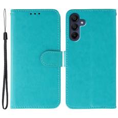 OEM - Pl&aring;nboksfodral f&ouml;r Samsung Galaxy S26 Konstl&auml;der Flip - Bl&aring;