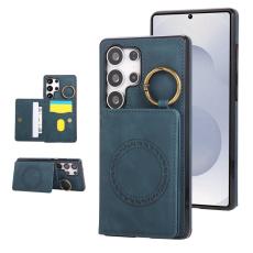 OEM - Mobilfodral f&ouml;r Samsung Galaxy S26 Ultra Konstl&auml;der + TPU - Gr&ouml;n