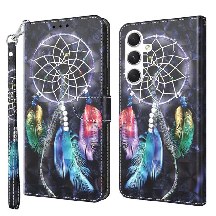 OEM - Mobilfodral för Samsung Galaxy S26 Plus Ställmönster Konstläder - Drömfångare