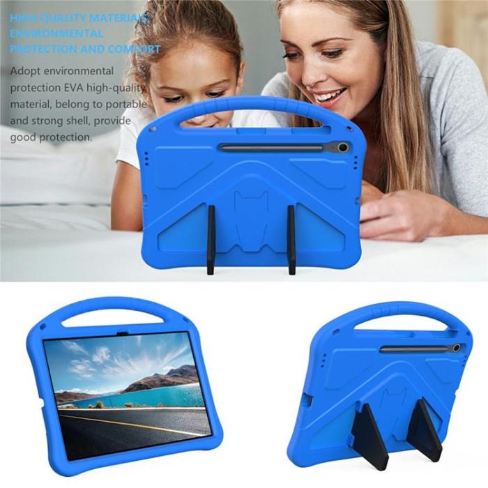 A-One Brand - Galaxy Tab S10 FE Plus Skal Kickstand Shockproof - Blå