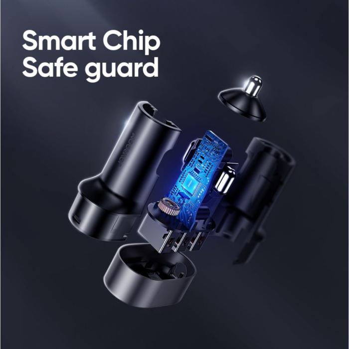 Joyroom - Joyroom - 5-Port Usb Bil Laddare - Svart