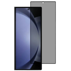 A-One Brand - Galaxy Z Fold 7 Härdat Glas Skärmskydd Privacy - Svart