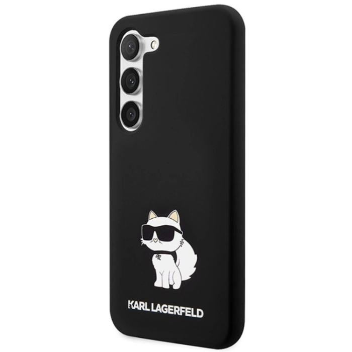 KARL LAGERFELD - Karl Lagerfeld Mobilskal till Galaxy S24 Plus Silikon Choupette - Svart