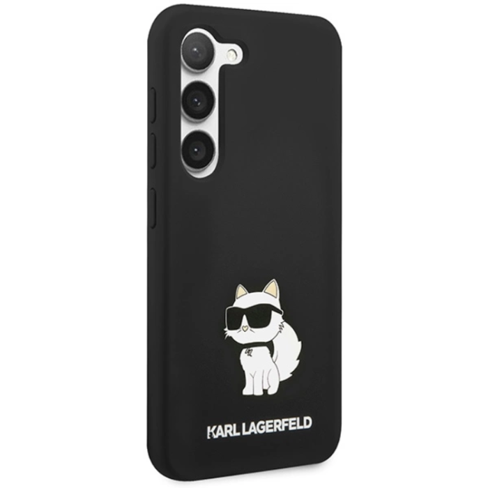 KARL LAGERFELD - Karl Lagerfeld Mobilskal till Galaxy S24 Plus Silikon Choupette - Svart