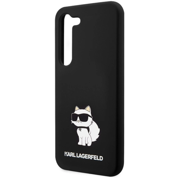 KARL LAGERFELD - Karl Lagerfeld Mobilskal till Galaxy S24 Plus Silikon Choupette - Svart