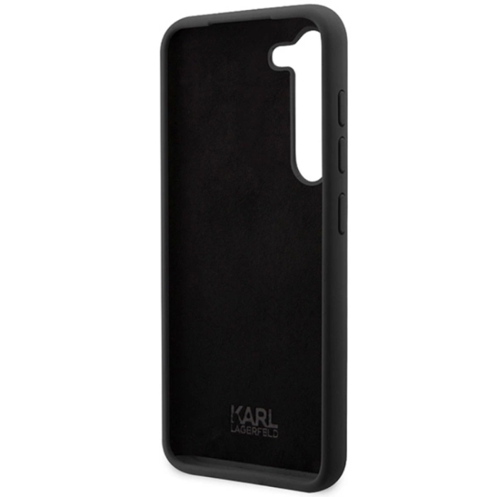 KARL LAGERFELD - Karl Lagerfeld Mobilskal till Galaxy S24 Plus Silikon Choupette - Svart