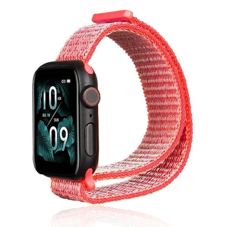 Beline Apple Watch (42/45/45/49mm) Armband Nylon - Rosa | 5123 | AlltMobil