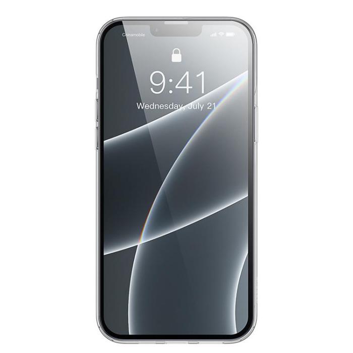 BASEUS - Baseus Simple Gel Skal iPhone 13 Pro Max - Transparent