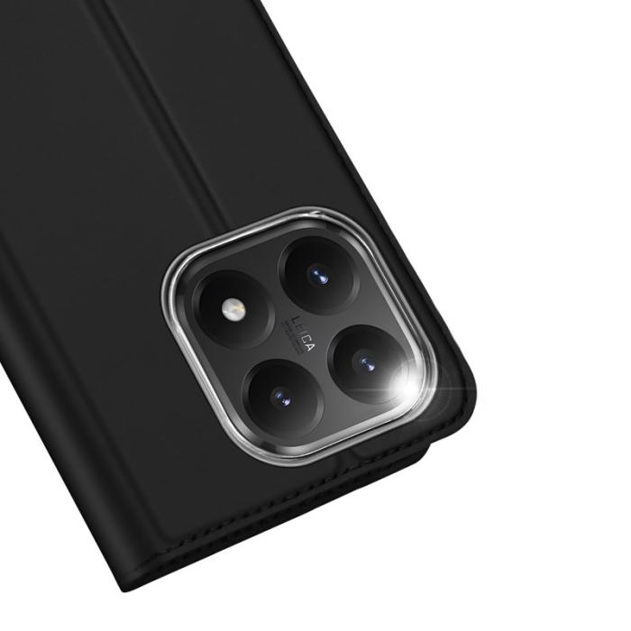 Dux Ducis - DUX DUCIS Xiaomi 15T Fodral Skin Pro Series KonstLäder - Svart