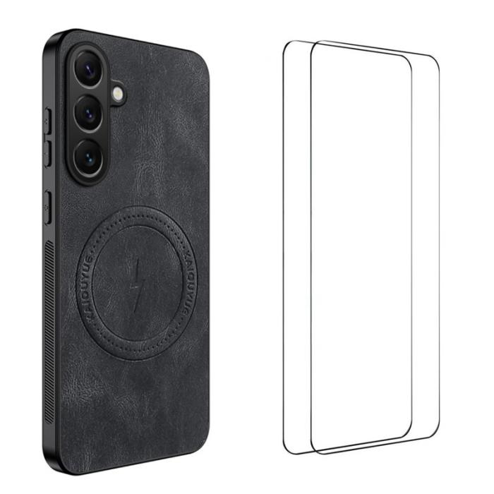 WANLONFENG - WANLONFENG Mobilskal till Samsung Galaxy S26 PC TPU SD Series - Svart