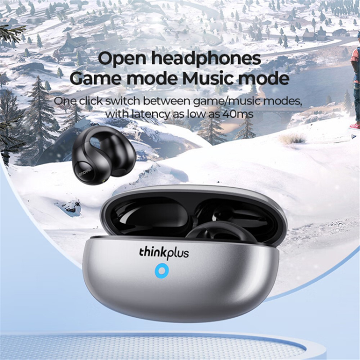 Lenovo - LENOVO Trådlösa TWS Hörlurar Bluetooth Ear-Clip Thinkplus XT83II