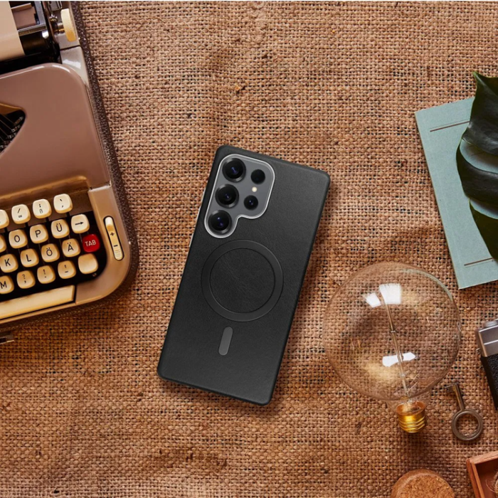 A-One Brand - Mobilskal För Galaxy S26 Ultra MagSafe Gentleman - Svart