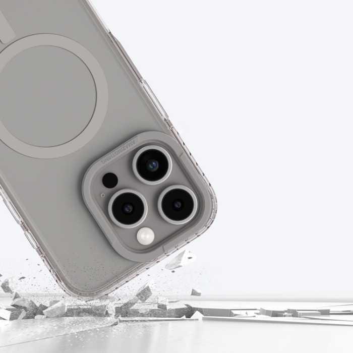 AmazingThing - Amazingthing iPhone 16 Pro Max Mobilskal Magsafe Titan Pro - Grå