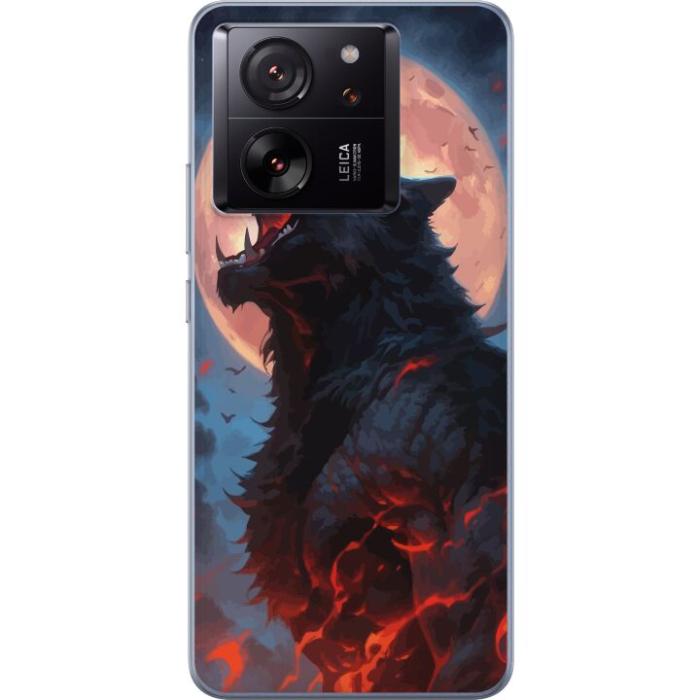 iSecrets - Mobilskal till Xiaomi 13T med Ylande varg