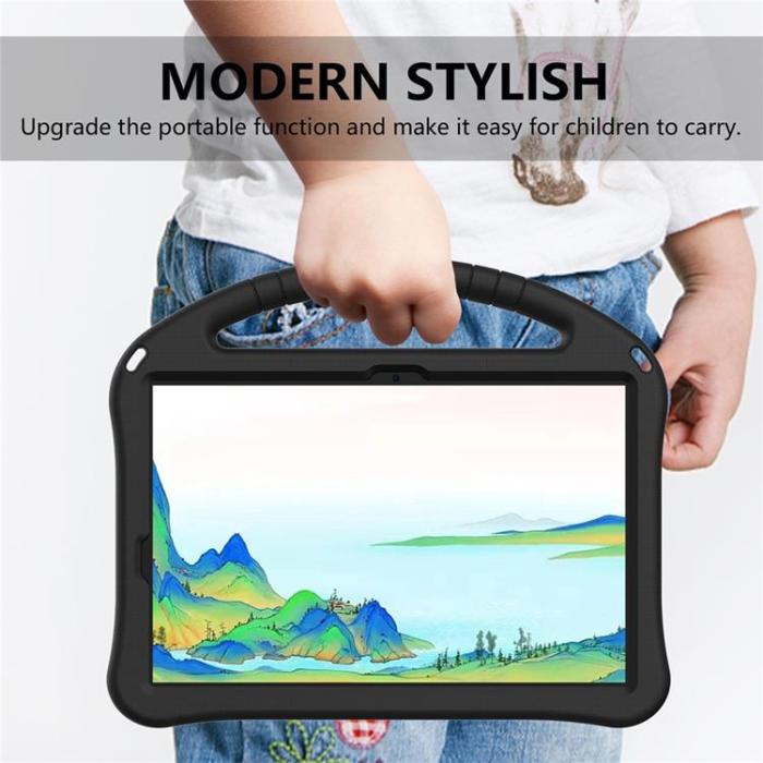 A-One Brand - Galaxy Tab S10 FE Plus Skal Kickstand Shockproof - Svart