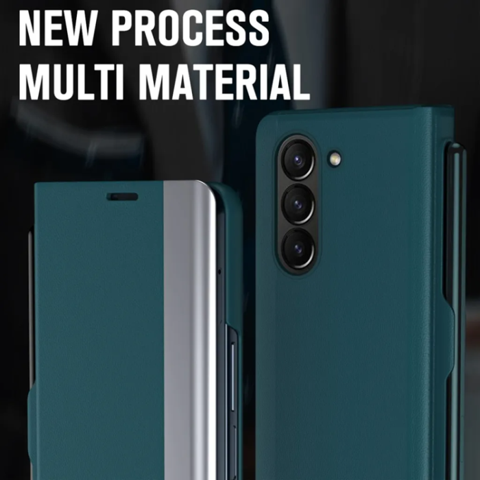Taltech - Galaxy Z Fold 6 5G Fodral med Pennfack - Grön