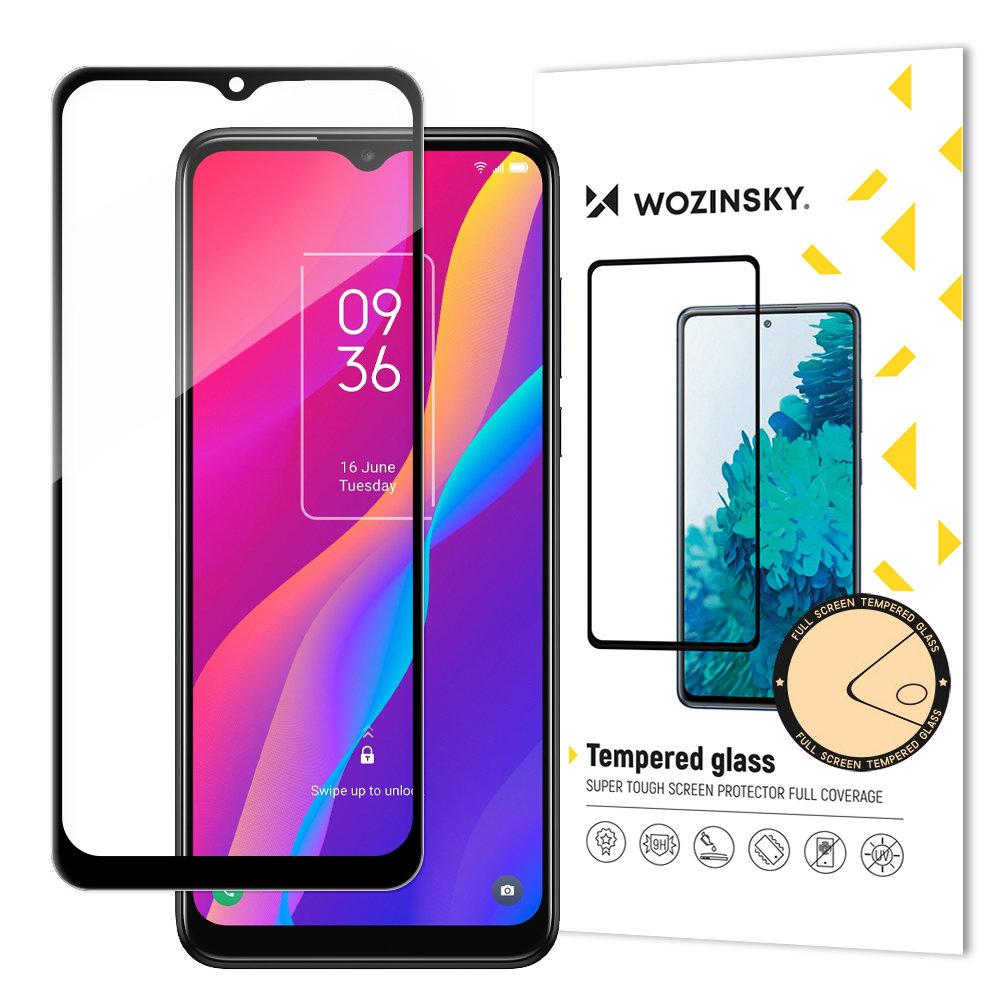 Wozinsky TCL 30E Härdat Glas Full Glue - Svart | 5468 | AlltMobil