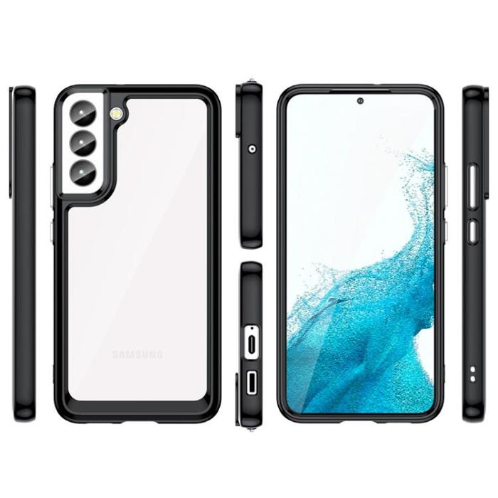 OEM - Galaxy S23 Plus Skal Outer Space - Svart