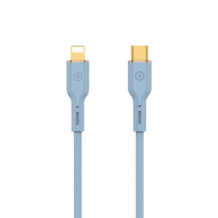 WIWU - WIWU USB-C till Lightning kabel 30W 1.2m YQ01 - Blå