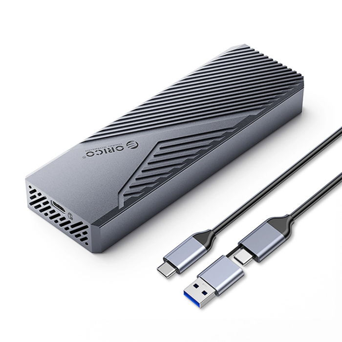 ORICO - Orico Diskenhet M.2 NVME USB-C 3.2 20Gb/s CNM2-G20 - Grå