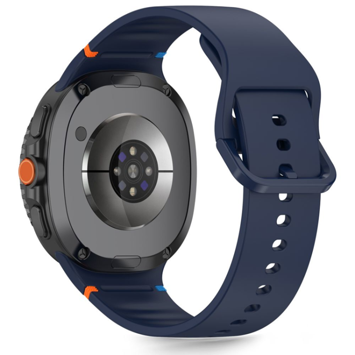 Tech-Protect - Tech-Protect Galaxy Watch 8 (40/44/46mm) Armband Silikon - Mörkblå